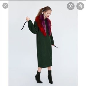 Zara midi sweater dress